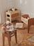 Chaise haute pour poupon en bois FSC® blanc+bois 10 - vertbaudet enfant 
