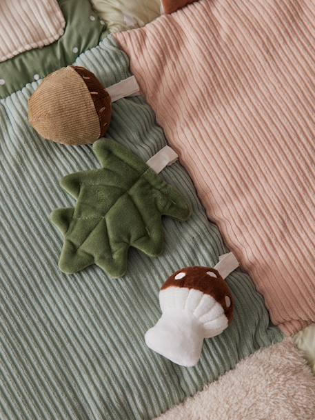 Tapis d'éveil moelleux et ludique Cherry+Cocotte+Croque la vie+Green forest+Navy sea 37 - vertbaudet enfant 