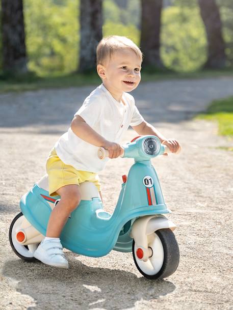 Porteur scooter bleu+rose 2 - vertbaudet enfant 