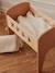 Lit poupon en bois FSC® blanc+bois 8 - vertbaudet enfant 