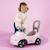 Porteur rose+rouge 1 - vertbaudet enfant 