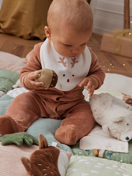 Tapis d'éveil moelleux et ludique Cherry+Cocotte+Croque la vie+Green forest+Navy sea 48 - vertbaudet enfant 