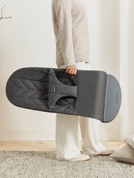 Transat Bliss, tissé, BabyBjörn anthracite+sable 5 - vertbaudet enfant 