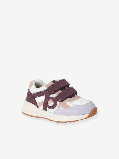 Baskets enfant fille synthétique à scratchs lot violet+marine 2 - vertbaudet enfant 