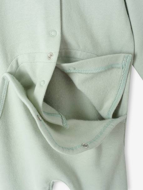 Lot de 2 pyjamas bébé fille en molleton vert sauge 6 - vertbaudet enfant 