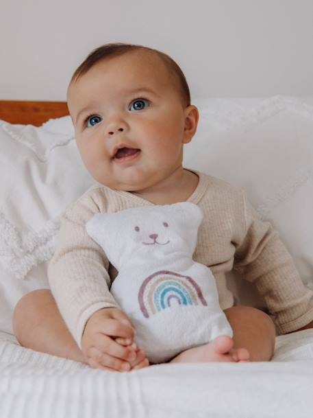 Ourson thérapeutique BEKE BOBO beige+Beige (Abracadabra)+Gris (Hérisson)+multicolore 5 - vertbaudet enfant 