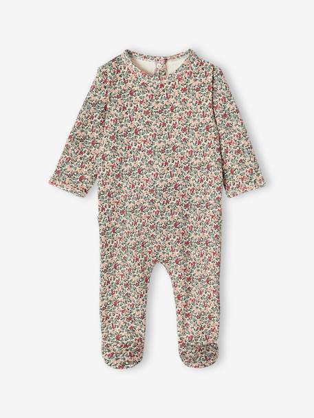 Lot de 2 pyjamas bébé fille en molleton vert sauge 3 - vertbaudet enfant 