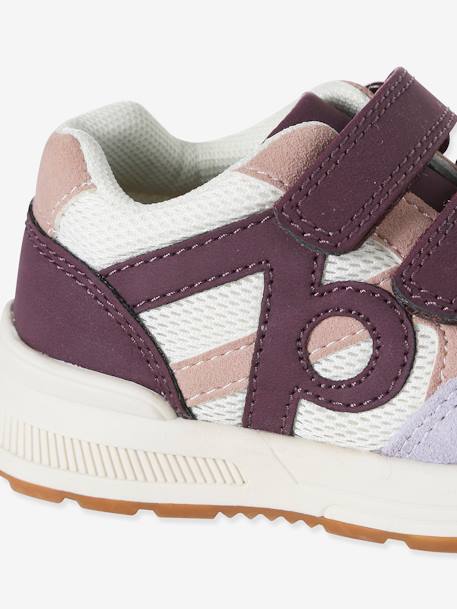 Baskets enfant fille synthétique à scratchs lot violet+marine 7 - vertbaudet enfant 