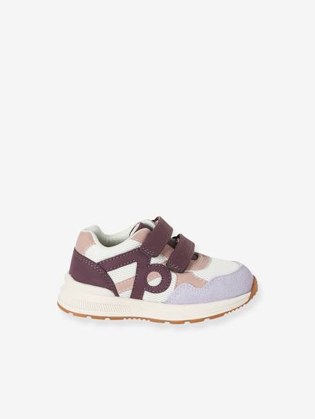 Baskets enfant fille synthétique à scratchs lot violet+marine 3 - vertbaudet enfant 