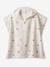 Poncho de bain enfant personnalisable COEURS, avec coton recyclé blanc imprimé 3 - vertbaudet enfant 