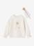 Coffret cadeau sweat noël et baguette magique écru 3 - vertbaudet enfant 