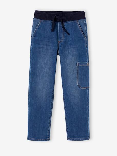 Jean paperbag poches coeur Vertbaudet | La Redoute