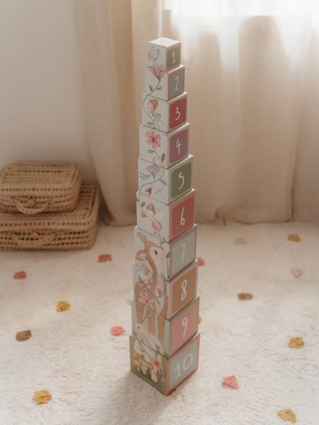 Cubes à empiler en carton - Fairy garden 2 - vertbaudet enfant 