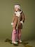 Manteau fille à capuche peau lainée réversible marron 3 - vertbaudet enfant 