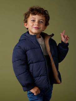-Parka à capuche réversible garçon