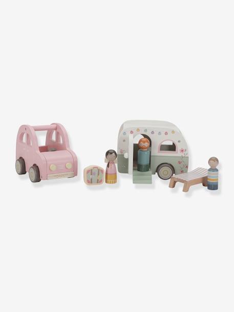 Voiture avec caravane multicolore 1 - vertbaudet enfant 
