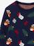 Pull Noël jacquard motifs ludiques garçon marine 6 - vertbaudet enfant 