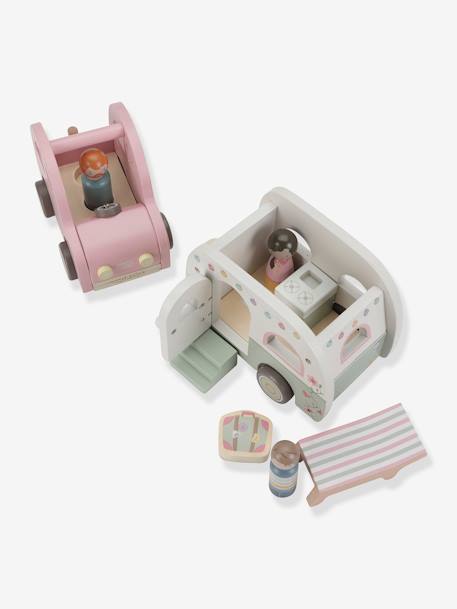 Voiture avec caravane multicolore 2 - vertbaudet enfant 