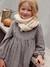Robe vichy à volants fille carreaux gris+olive 5 - vertbaudet enfant 