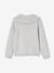Gilet fille col à strass gris chiné 2 - vertbaudet enfant 