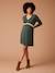 Robe grossesse FELICINEOR manches longues vert sapin 1 - vertbaudet enfant 