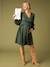 Robe Noël cache coeur de grossesse marine+vert sapin 7 - vertbaudet enfant 