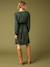 Robe Noël cache coeur de grossesse marine+vert sapin 8 - vertbaudet enfant 