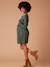 Robe grossesse FELICINEOR manches longues vert sapin 2 - vertbaudet enfant 