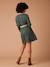 Robe grossesse FELICINEOR manches longues vert sapin 4 - vertbaudet enfant 