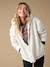 Sweat zippé en sherpa évolutif avec protège bébé écru 2 - vertbaudet enfant 