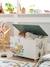 Coffre à jouets Jungle Paradise BLANC / VERT 2 - vertbaudet enfant 