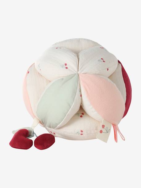 Balle d'éveil sensorielle CHERRY écru 3 - vertbaudet enfant 