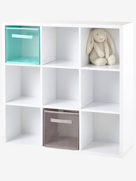 Meuble de rangement 9 cases blanc 4 - vertbaudet enfant 
