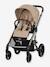 Poussette Tout-Terrain Balios S Lux 2024 - Châssis Noir et Siège Moon Black - beige+noir 1 - vertbaudet enfant 