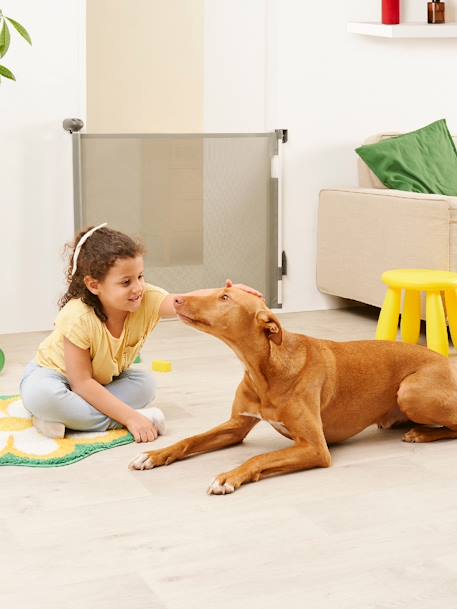 Barrière rétractable Safe & Roll gris 2 - vertbaudet enfant 