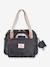 Sac à langer Genève II Bleu marine+Cherry Blossom+gris chiné+Gris chiné+Vert sauge 16 - vertbaudet enfant 