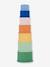 Tasses empilables silicone multicolore 6 - vertbaudet enfant 