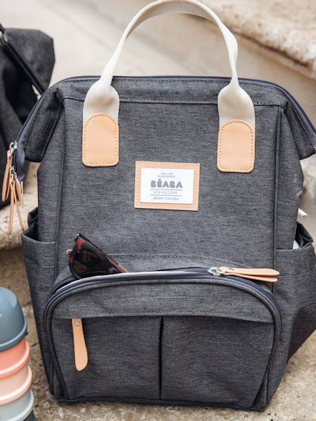 Sac à dos à langer Wellington Blue marine+gris chiné+vert sauge 12 - vertbaudet enfant 