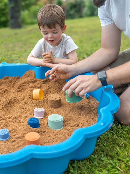 Tasses empilables silicone multicolore 4 - vertbaudet enfant 