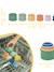 Tasses empilables silicone multicolore 3 - vertbaudet enfant 