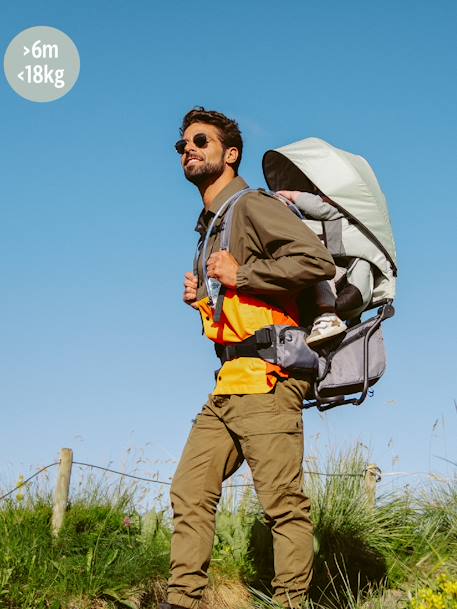 Porte-bébé randonnée MOOV & HIKE vert 2 - vertbaudet enfant 