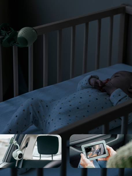 Babyphone Caméra Nomade YOO GO+ HD vert 3 - vertbaudet enfant 