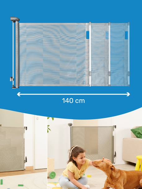 Barrière rétractable Safe & Roll gris 4 - vertbaudet enfant 