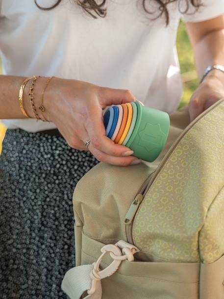 Tasses empilables silicone multicolore 5 - vertbaudet enfant 