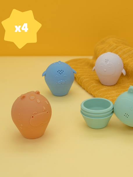 Aspergeurs ouverts silicone multicolore 1 - vertbaudet enfant 