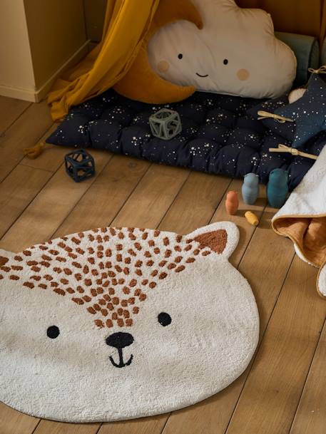 Tapis Renard des neiges beige 2 - vertbaudet enfant 