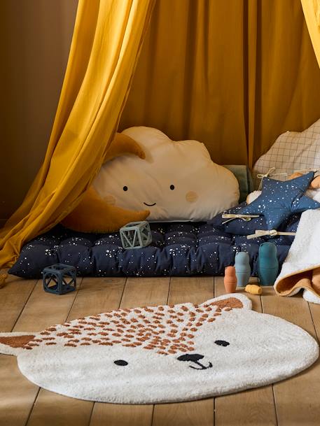 Tapis Renard des neiges beige 1 - vertbaudet enfant 