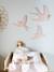 Lot de 3 hirondelles murales marron+ROSE CLAIR UNI 4 - vertbaudet enfant 