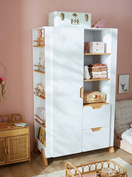 Armoire PIROUETTE BLANC 1 - vertbaudet enfant 