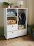 Petit dressing PTILOU Blanc/bois 1 - vertbaudet enfant 